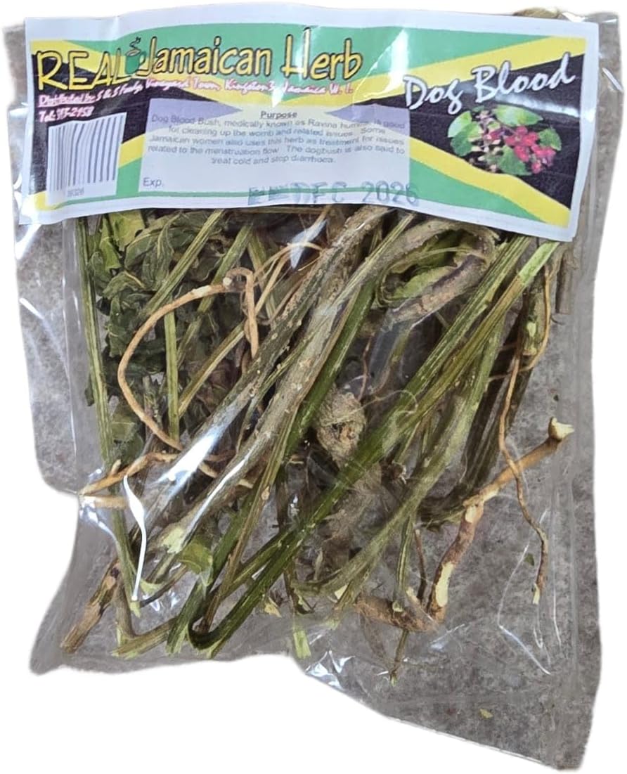 Real Jamaican Herb Dog Blood, Dried Herbal Tea Leaves
