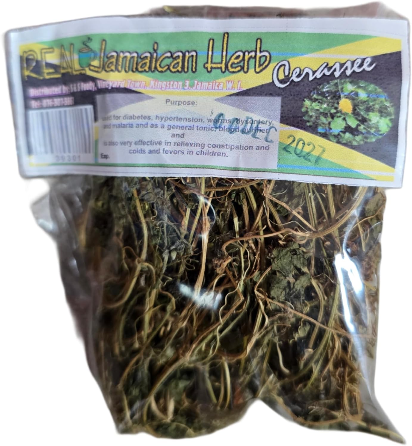 REAL Jamaican Herb Cerasee, Herbal Tea