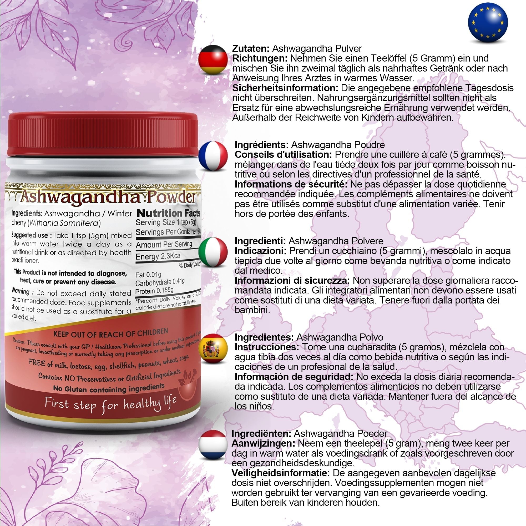Aushadh Ashwagandha Powder 100 gram - Calm & Balance Support-1