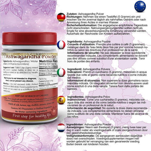Aushadh Ashwagandha Powder 100 gram - Calm & Balance Support-1