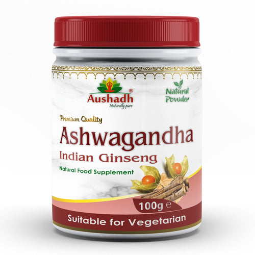 Aushadh Ashwagandha Powder 100 gram - Calm & Balance Support-0