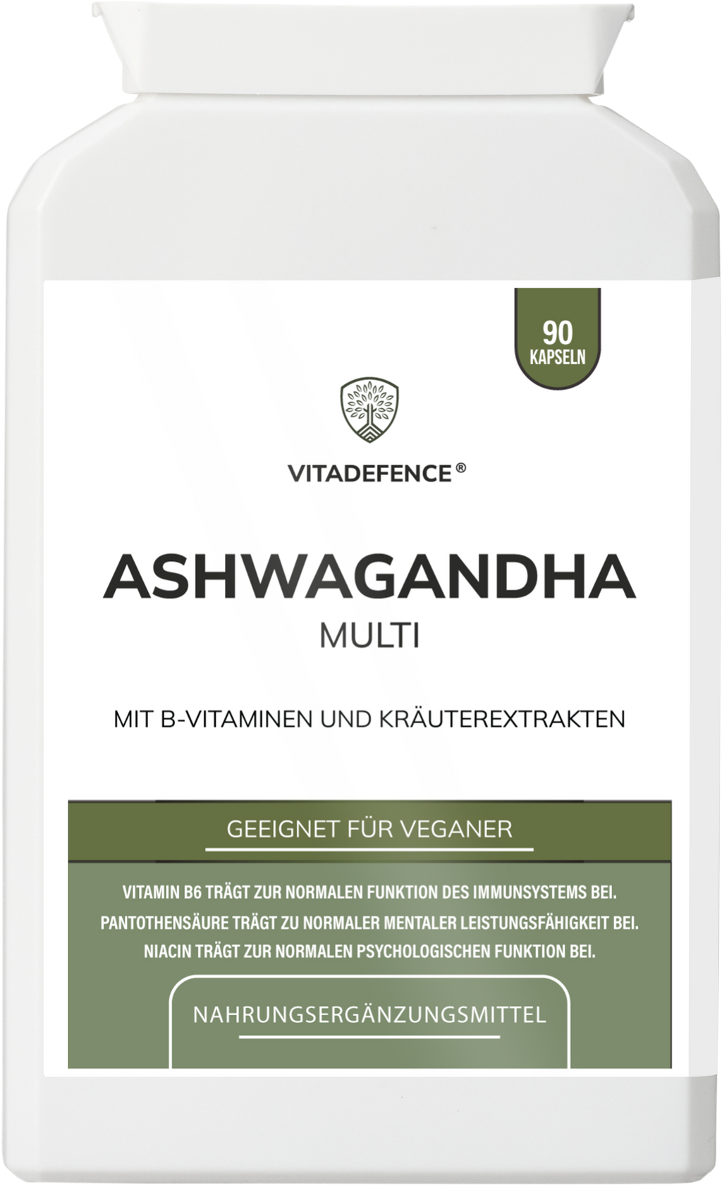 Ashwagandha Capsules  | With,Ginseng, Cordyceps & Vitamins – 90 Capsules-2