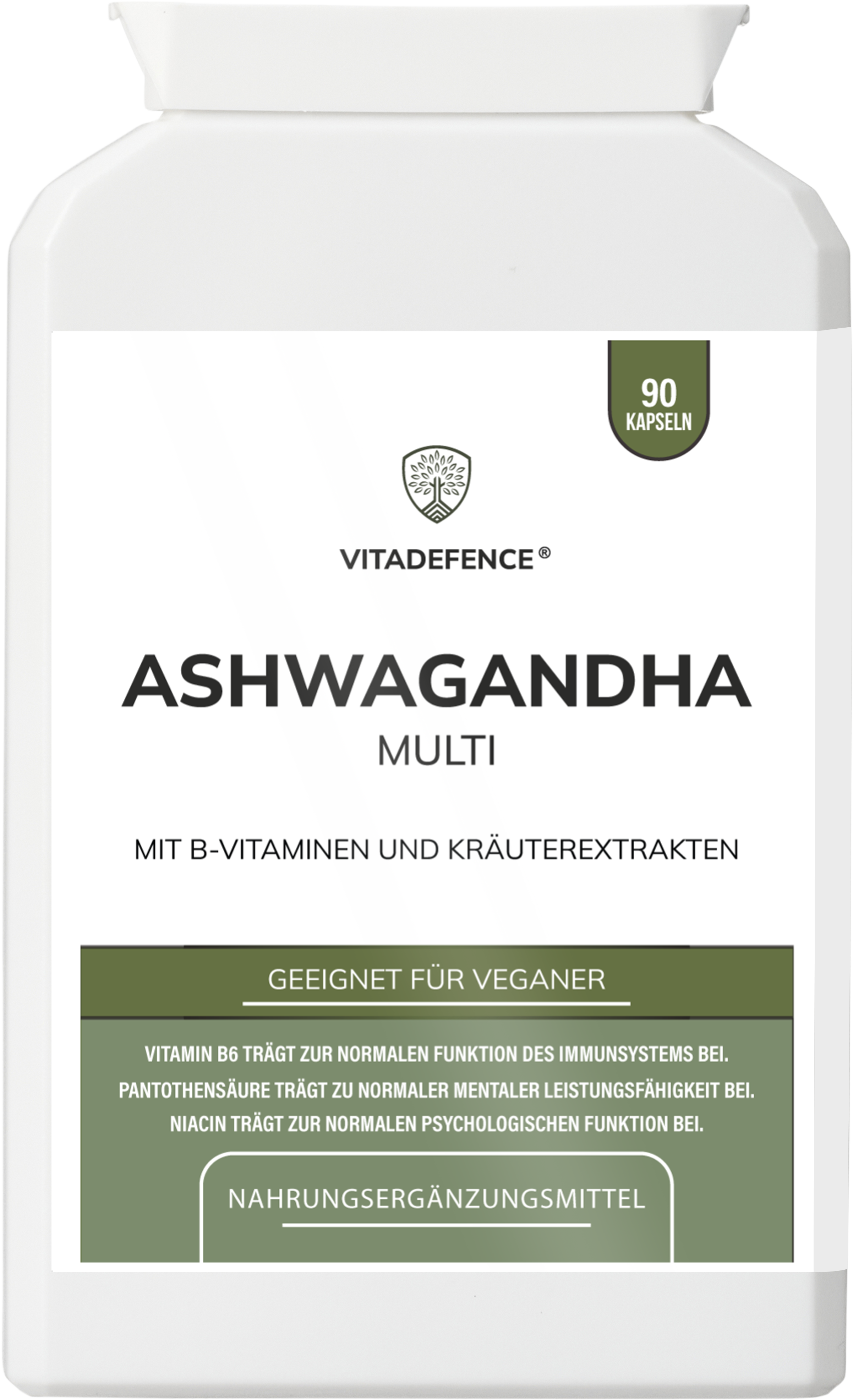 Ashwagandha Capsules  | With,Ginseng, Cordyceps & Vitamins – 90 Capsules-2