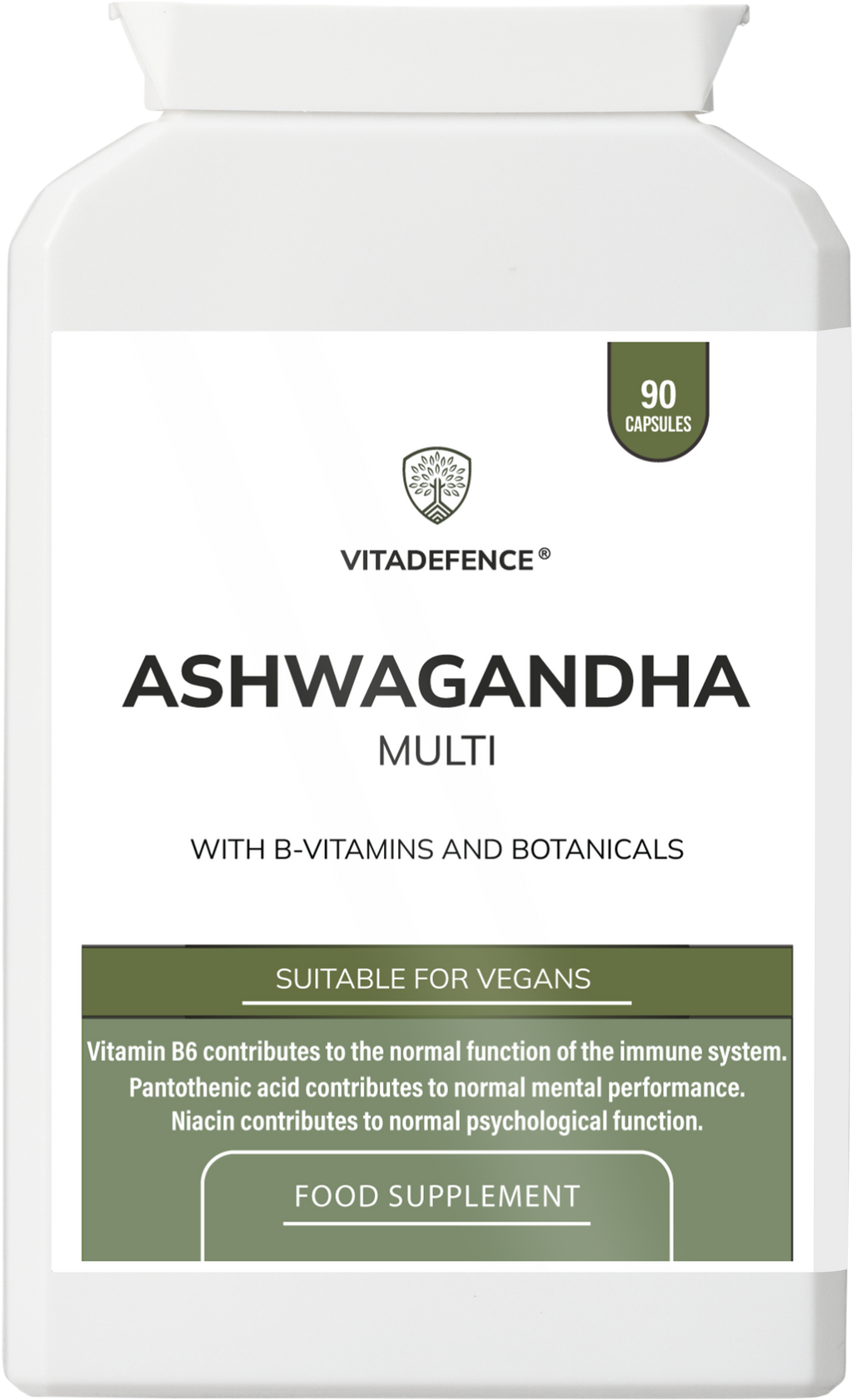 Ashwagandha Capsules  | With,Ginseng, Cordyceps & Vitamins – 90 Capsules-0