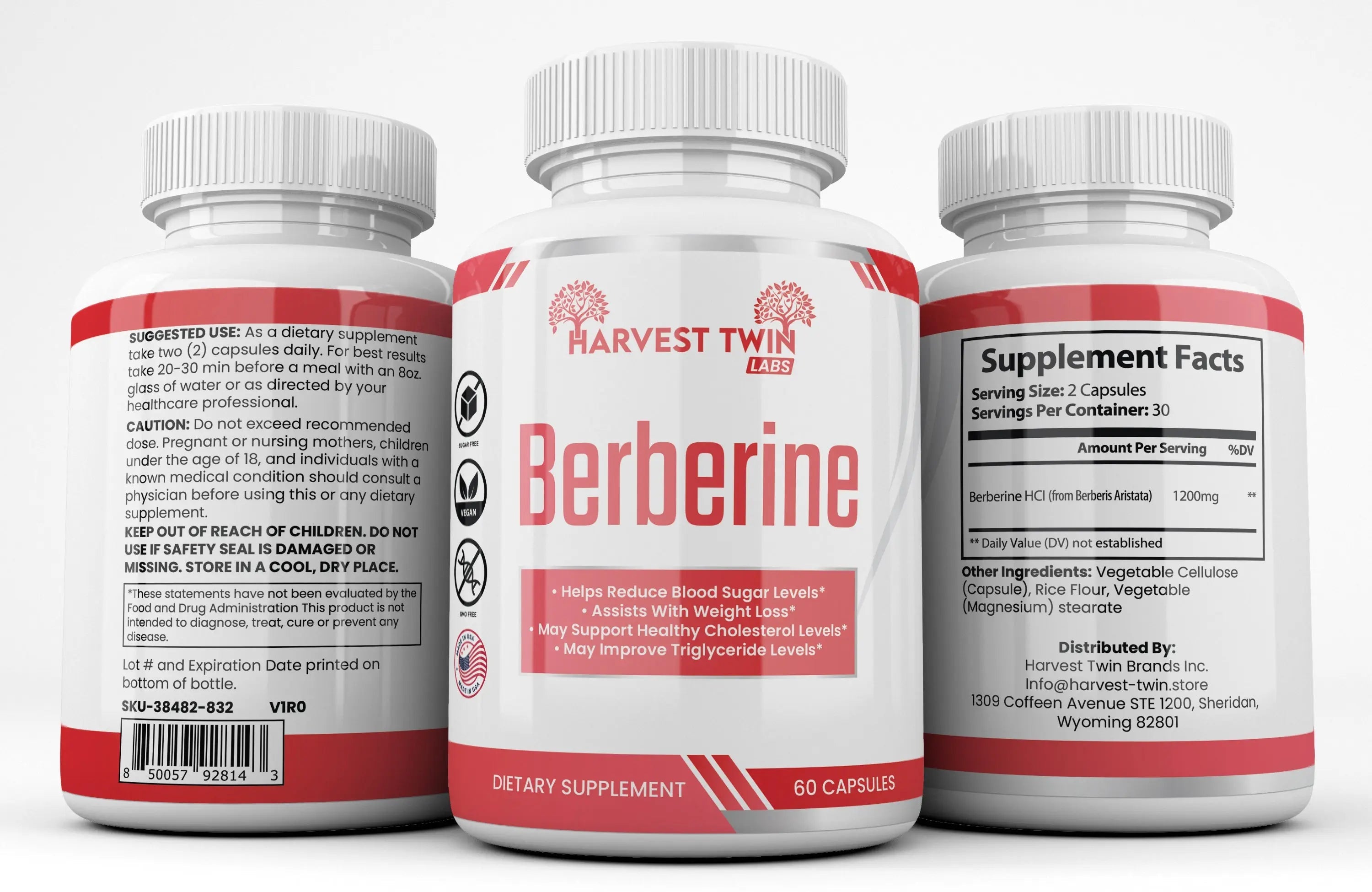 Berberine | Harvest Twin Labs-1