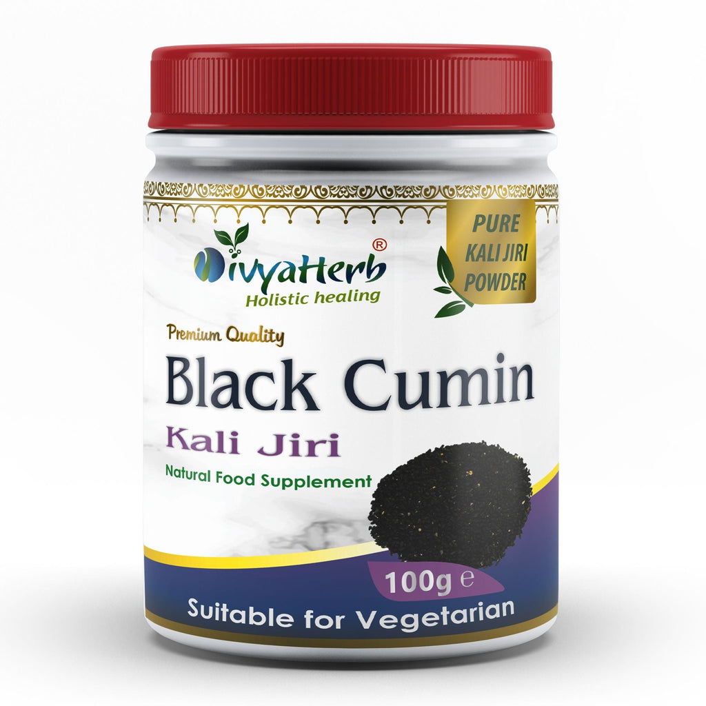 DivyaHerb Black Cumin Powder 100 gram - Daily Wellness Support-0