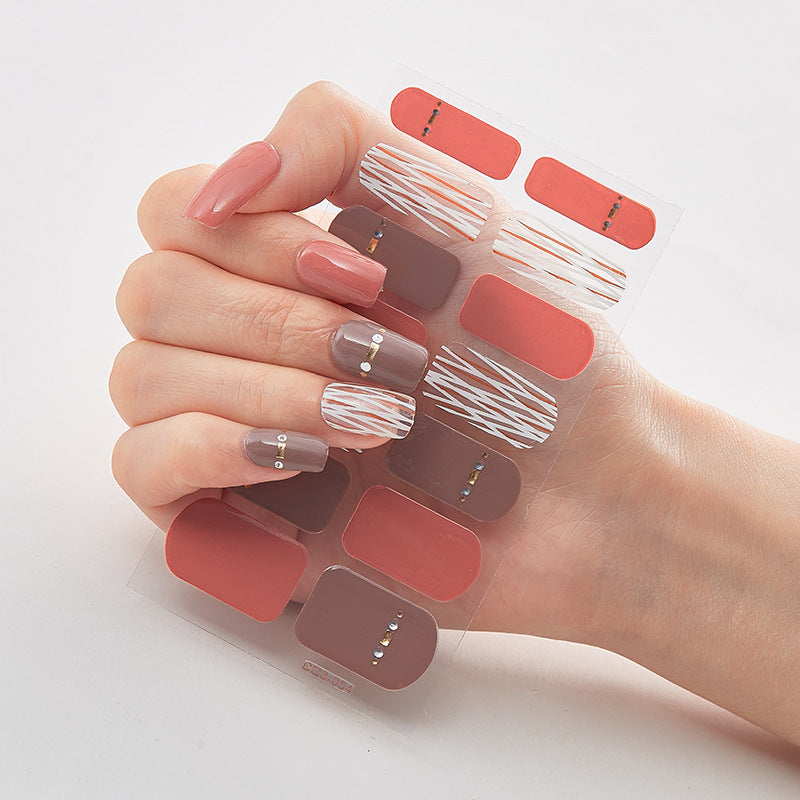 Butterfly Laser Nail Stickers for Chic Nail Styling-13