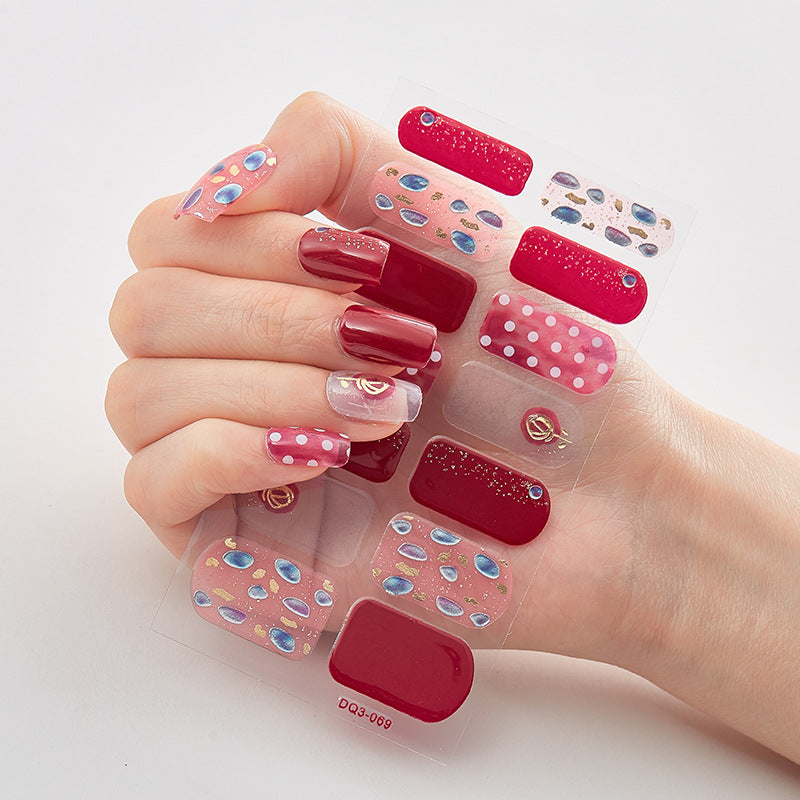 Butterfly Laser Nail Stickers for Chic Nail Styling-28