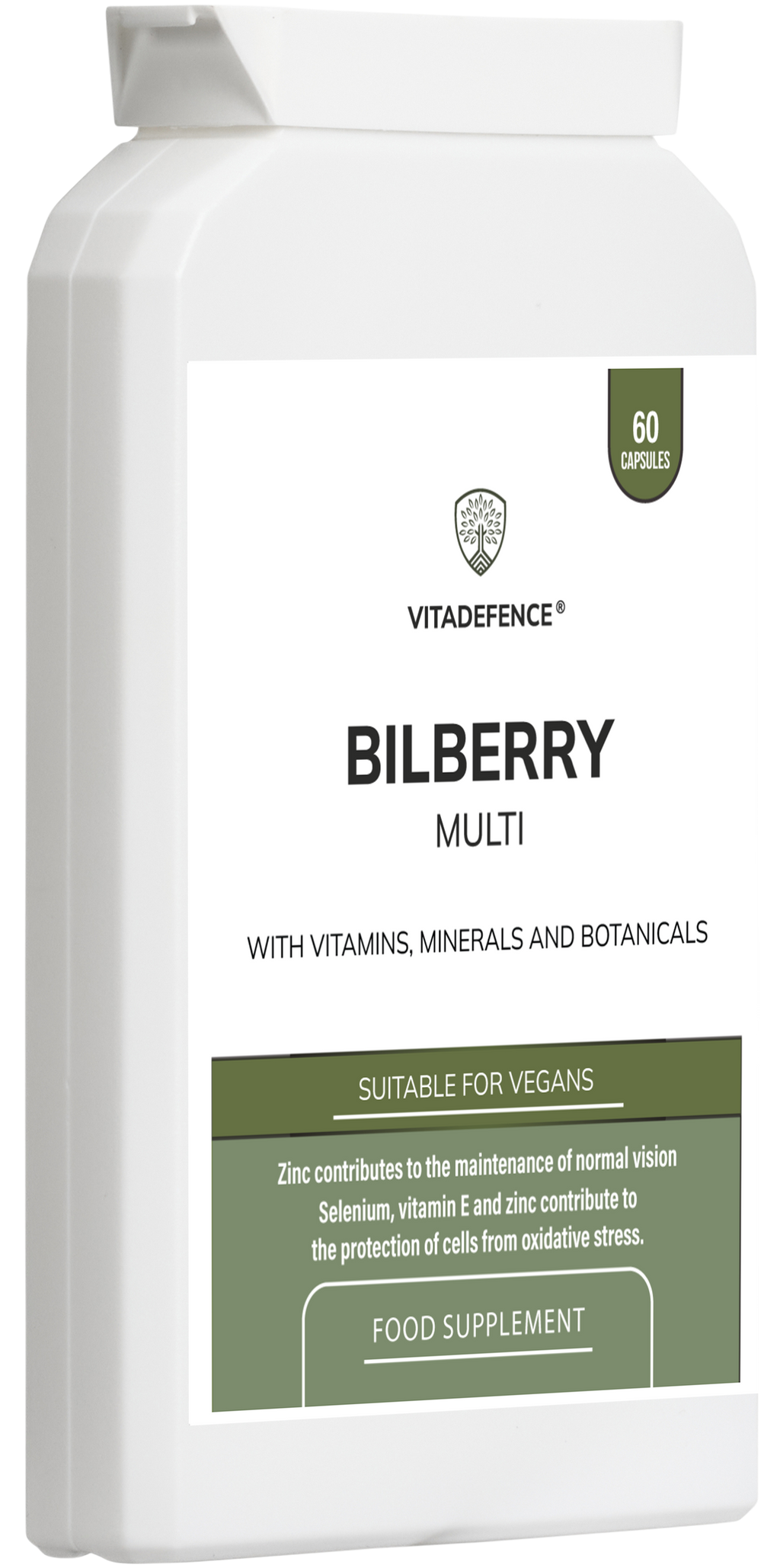 Bilberry Multi | With Pine Bark, Lutein, Zinc, Selenium & Vitamins – 60 Capsules-4