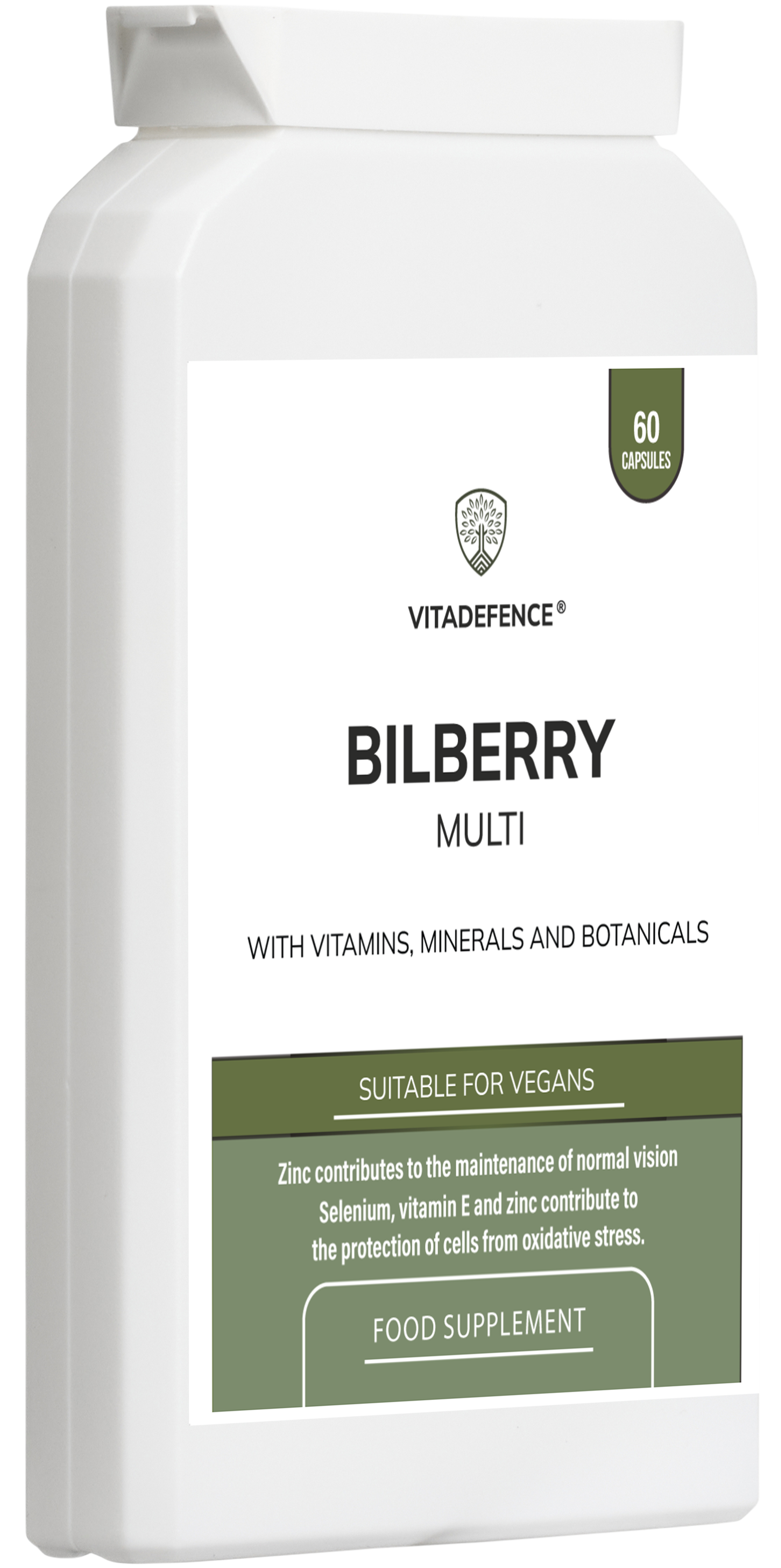 Bilberry Multi | With Pine Bark, Lutein, Zinc, Selenium & Vitamins – 60 Capsules-4