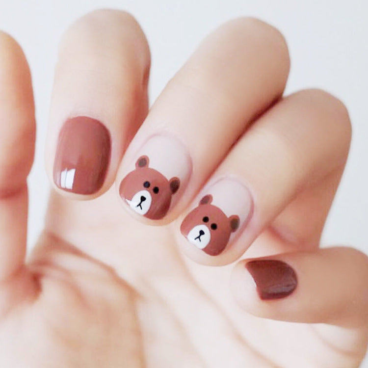 Fake nails finished nail patch-2