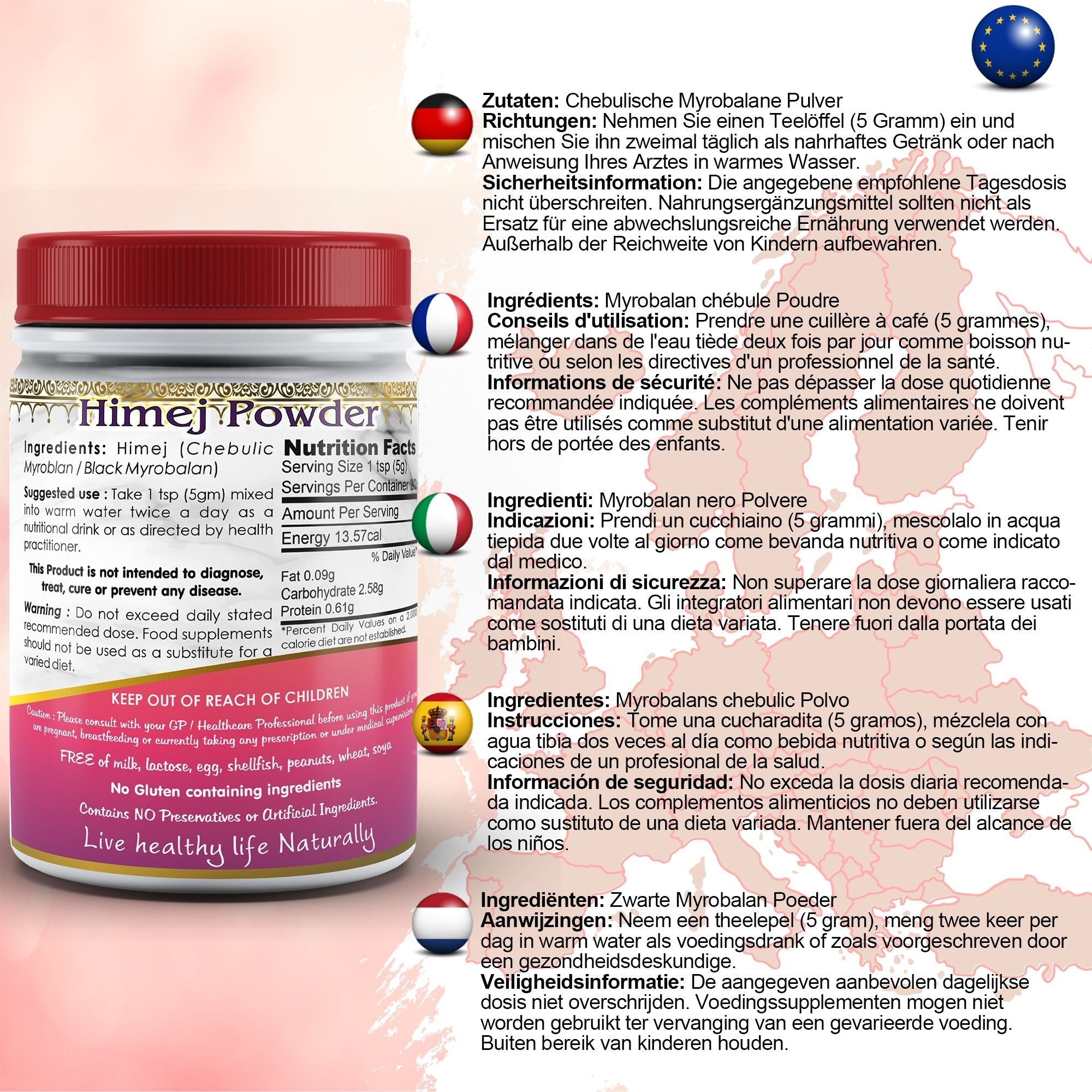 DivyaHerb Himej Powder 100 gram - Digestive Comfort Support-1