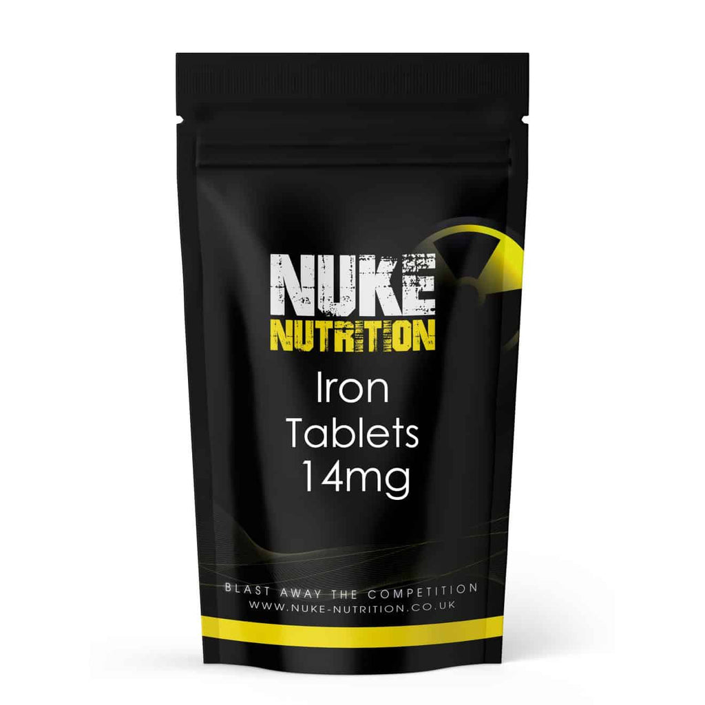 Iron Tablets 14mg Tiredness & Fatigue Anaemia Natural Energy Supplement Healthy Blood & Brain Support