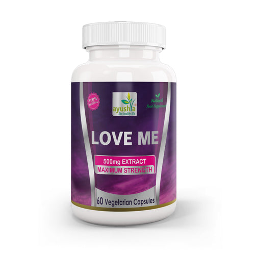 Ayushya Love Me Capsules (Vitality Blend) Vitality & Stamina Support - Vegan, Gluten Free, Non-GMO, 60 Capsules-0