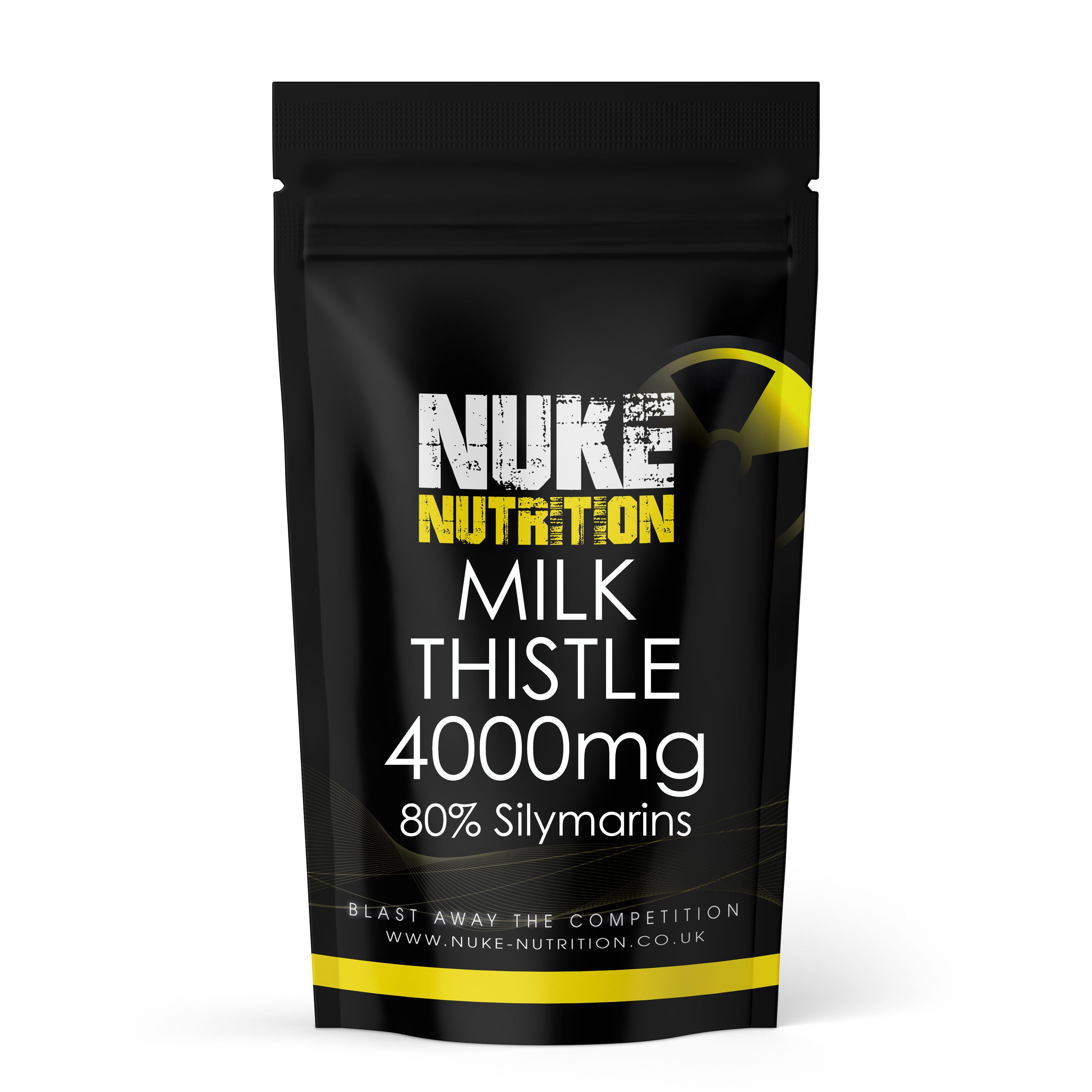Milk Thistle Extract Tablets 4000mg 80% Silymarins High Strength Liver Support
