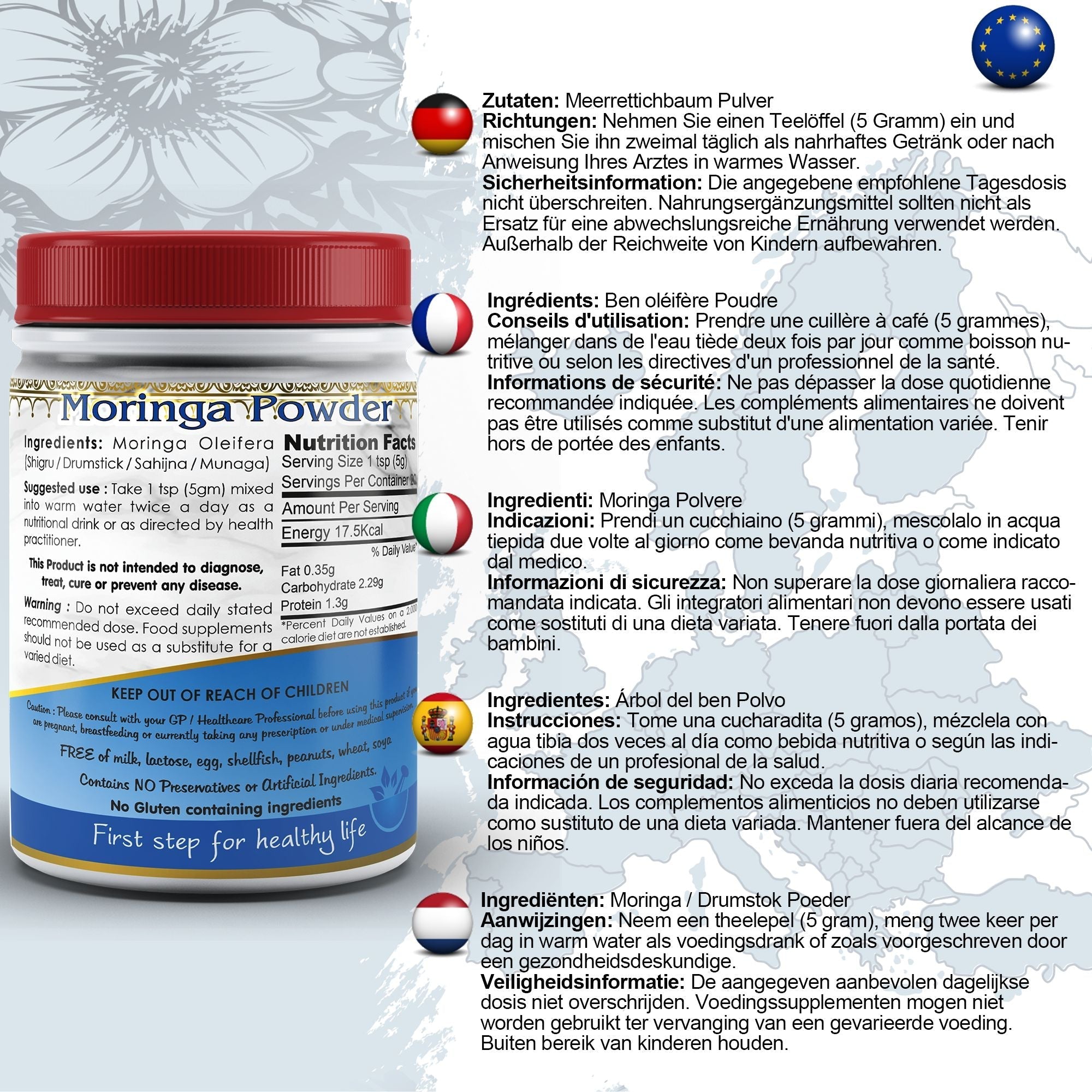 Aushadh Moringa Powder 100 gram - Daily Vitality Support-1