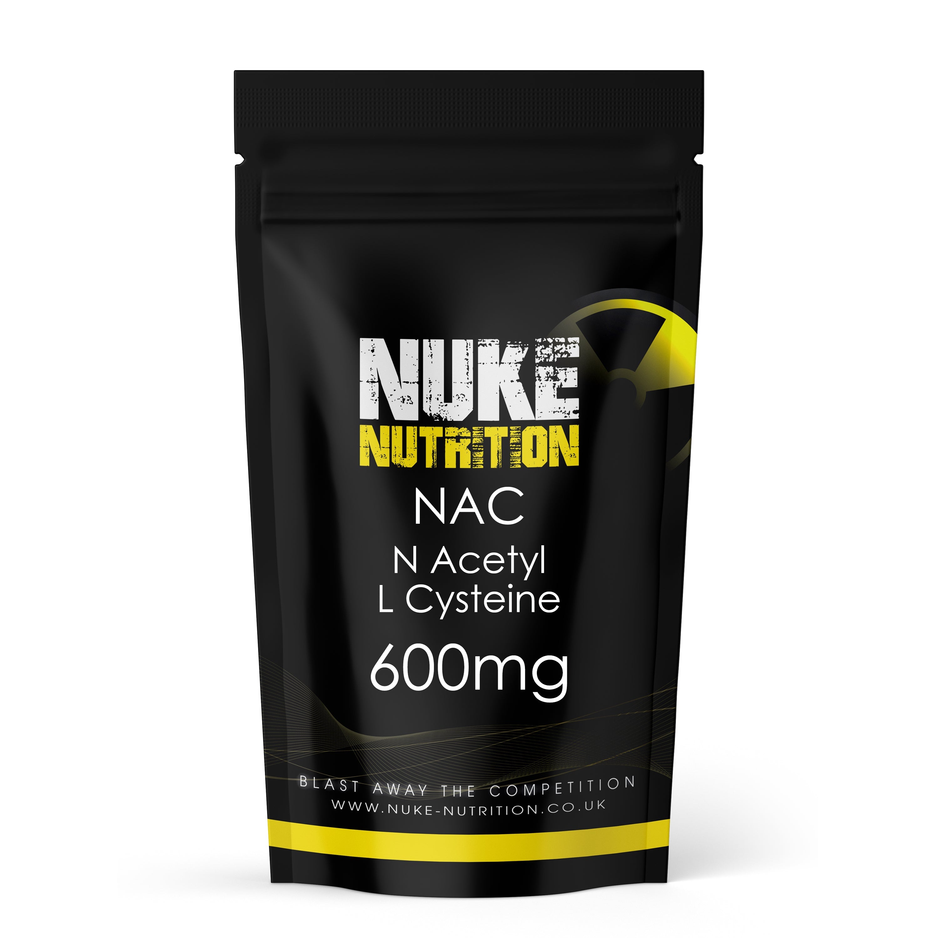 NAC (N-Acetyl Cysteine) 600mg Capsules Max Strength Amino Acid with High Bioavailability