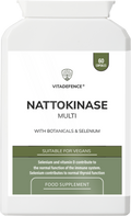 Nattokinase Multi | With Vitamin D3, Selenium & Botanicals – 60 Capsules-0