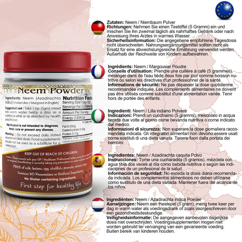 Aushadh Neem Powder 100 gram - Healthy-Looking Skin Support-1