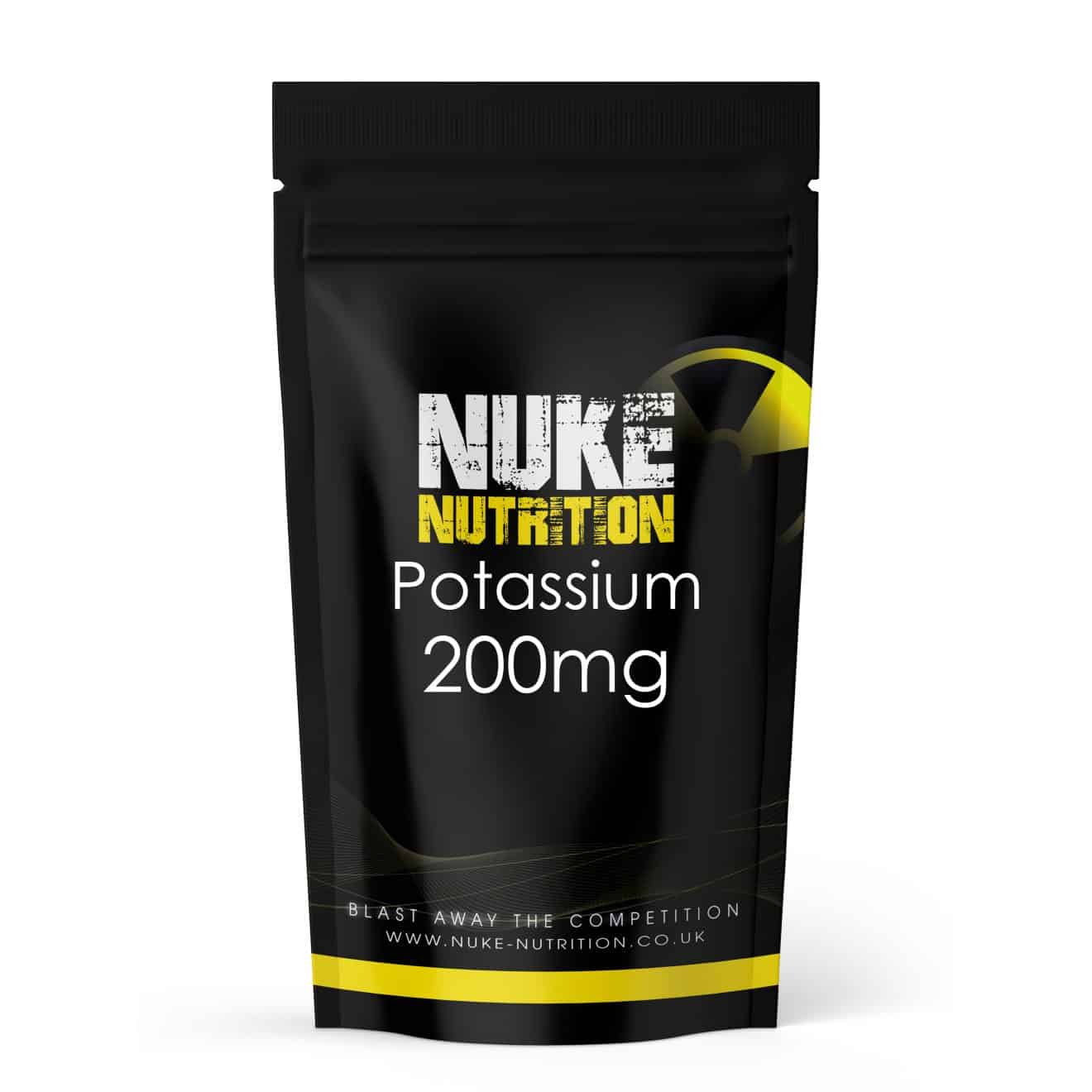 Potassium Tablets 200mg Supports Healthy Blood Pressure Nerve & Muscular Systems
