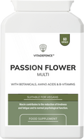 Passion Flower Multi | With Montmorency Cherry, Chamomile, Ashwagandha & Magnesium – 60 Capsule-0