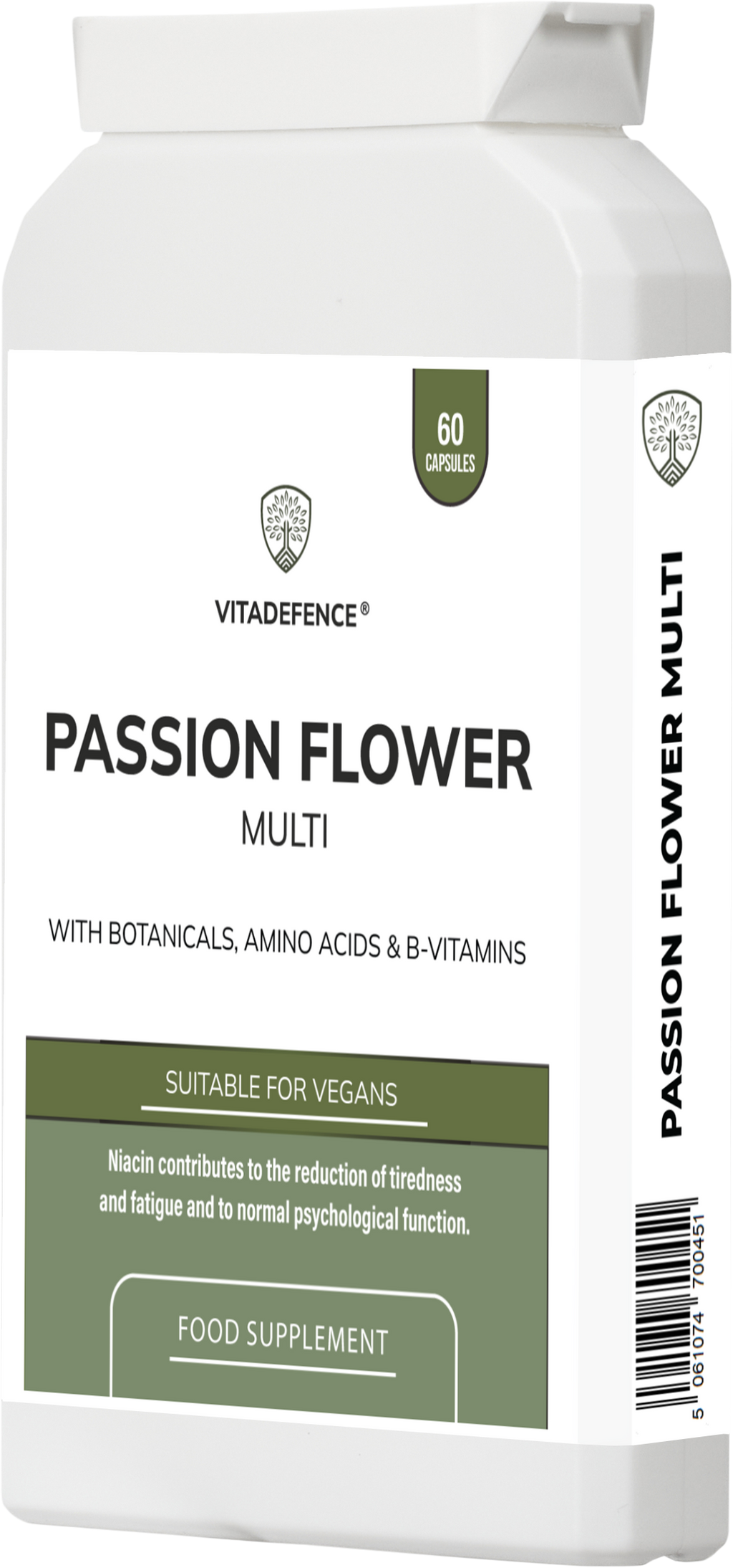 Passion Flower Multi | With Montmorency Cherry, Chamomile, Ashwagandha & Magnesium – 60 Capsule-3