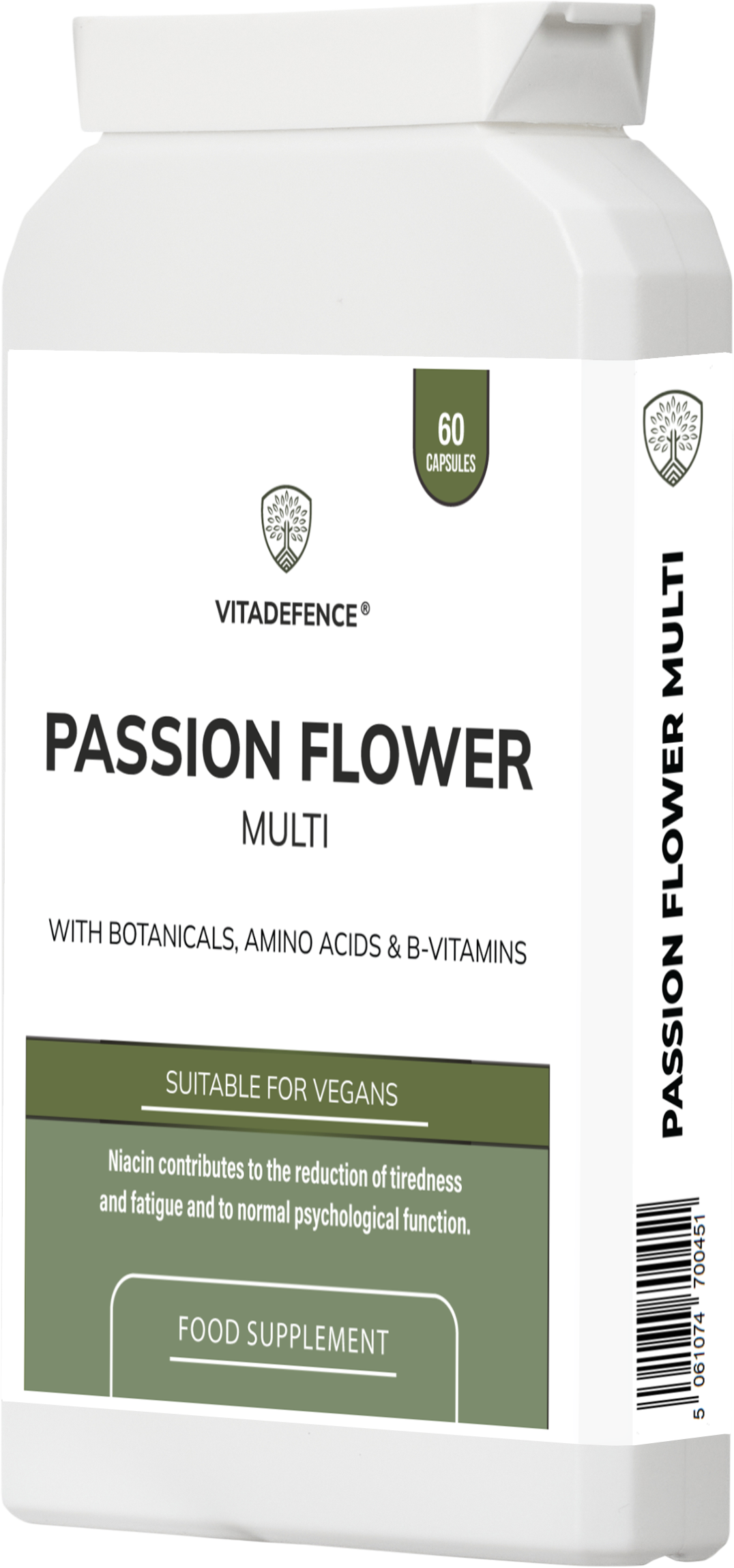 Passion Flower Multi | With Montmorency Cherry, Chamomile, Ashwagandha & Magnesium – 60 Capsule-3