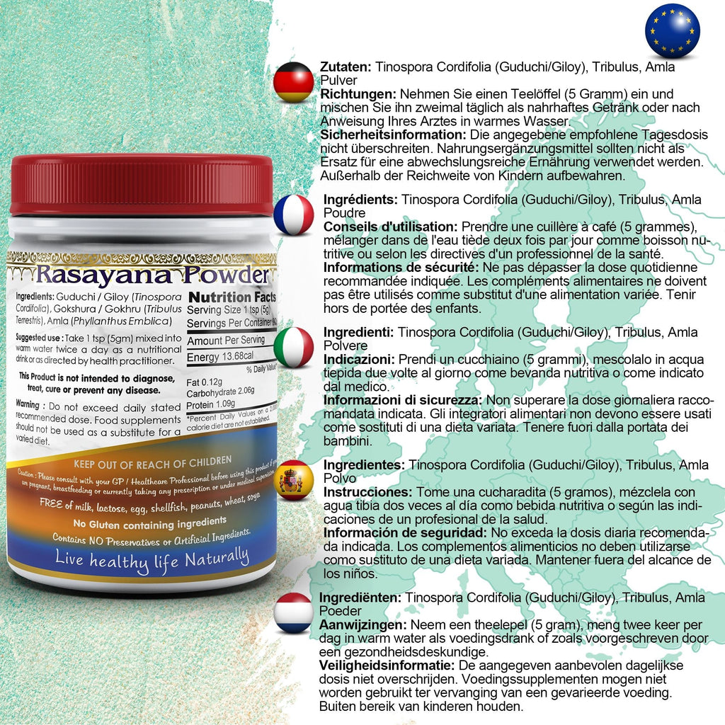 DivyaHerb Rasayana Powder 100 gram - Daily Vitality Support-1