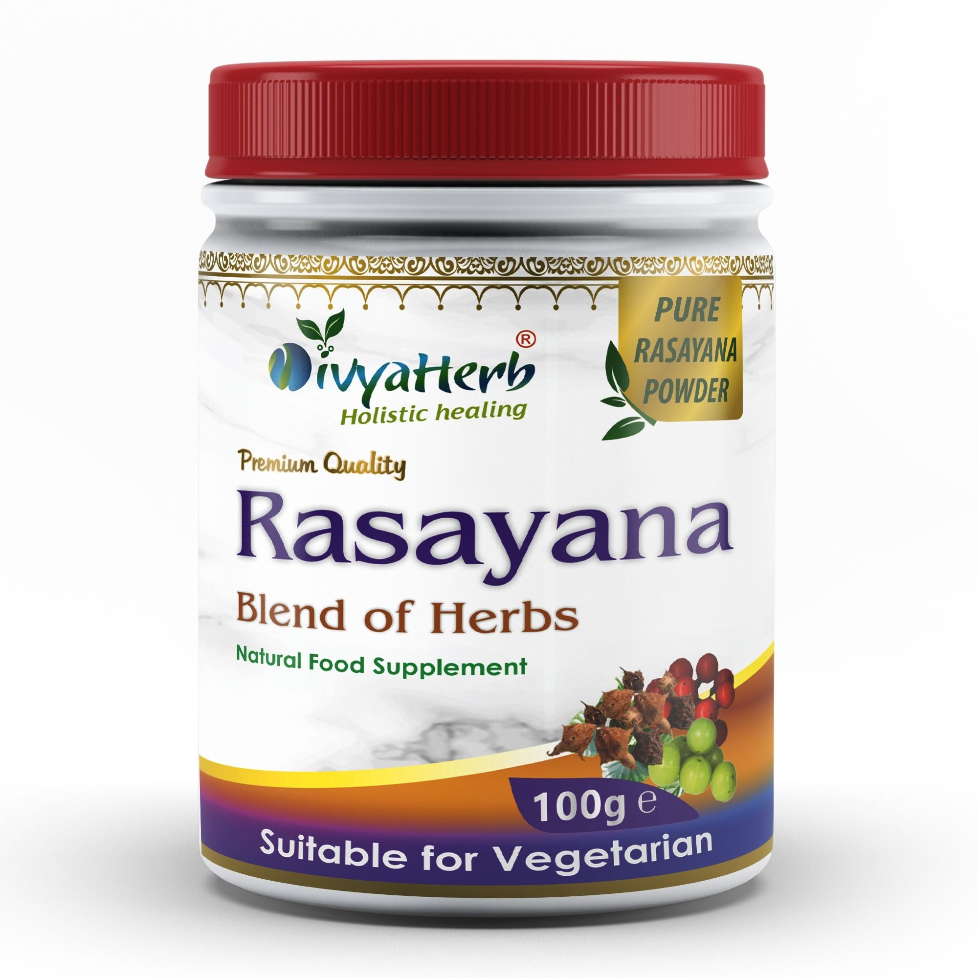 DivyaHerb Rasayana Powder 100 gram - Daily Vitality Support-0