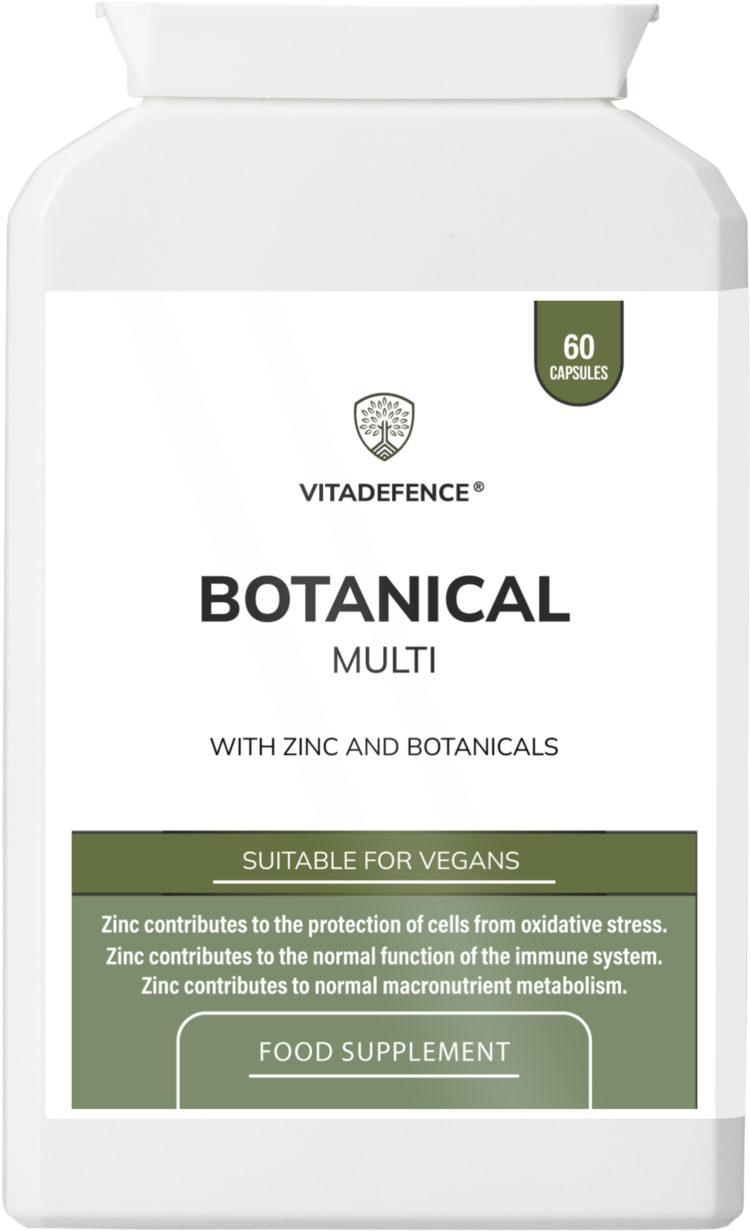 Botanical Multi | With Grapefruit Seed, Zinc & Minerals – 60 Capsules-0