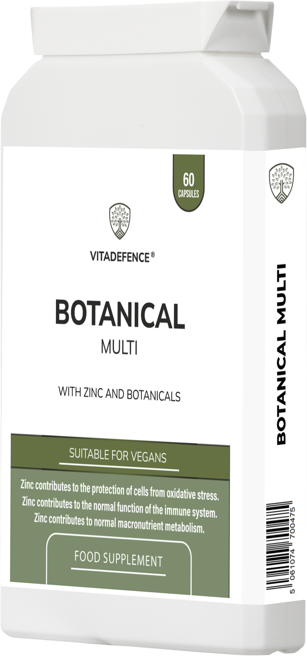 Botanical Multi | With Grapefruit Seed, Zinc & Minerals – 60 Capsules-3