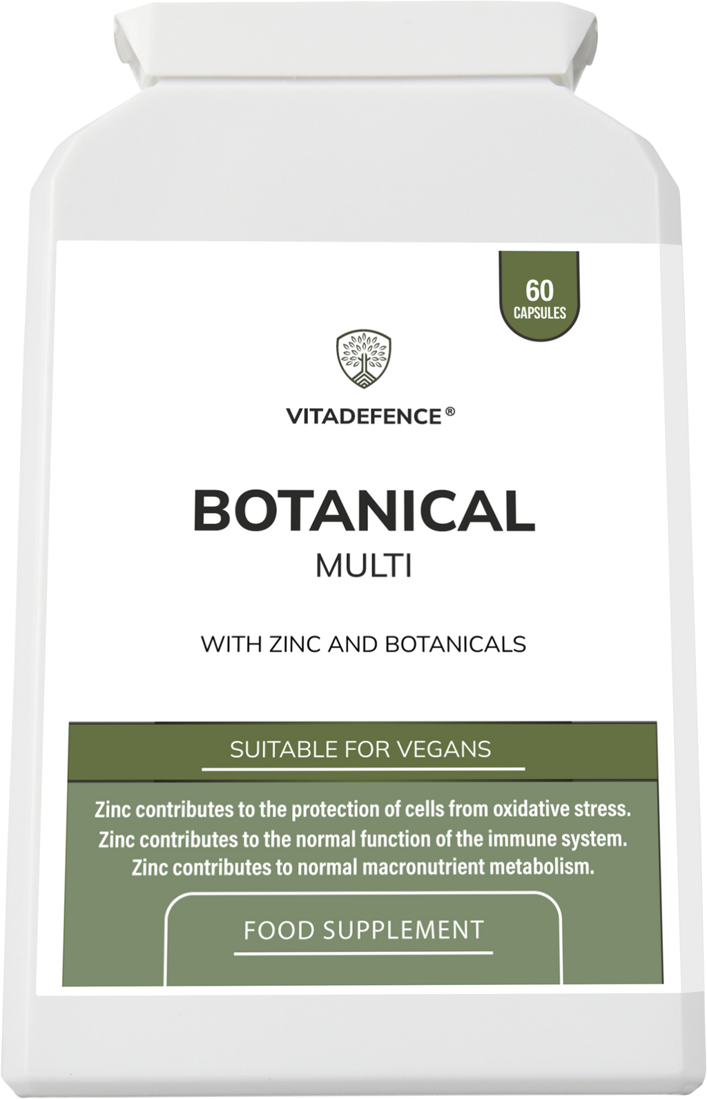 Botanical Multi | With Grapefruit Seed, Zinc & Minerals – 60 Capsules-1