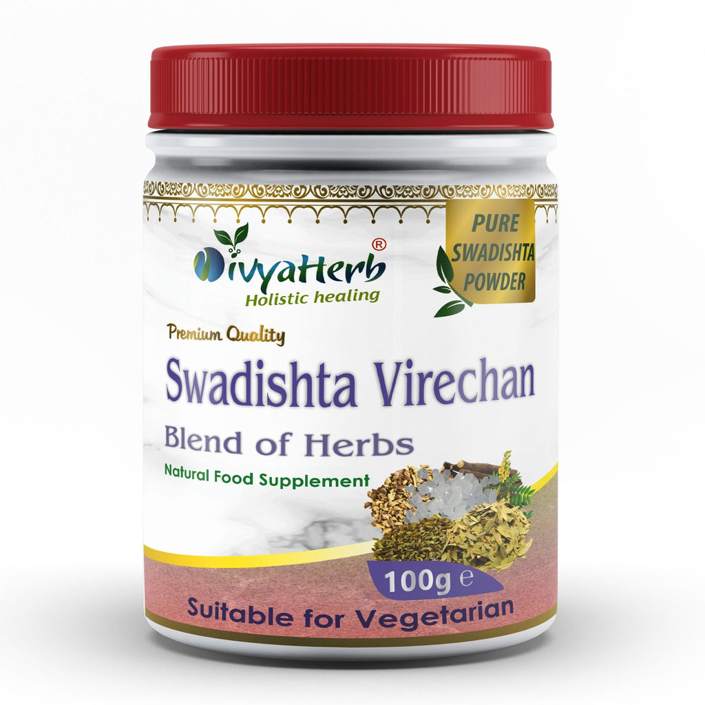 DivyaHerb Swadista Virechan Powder 100 gram - Bowel Regularity Support-0