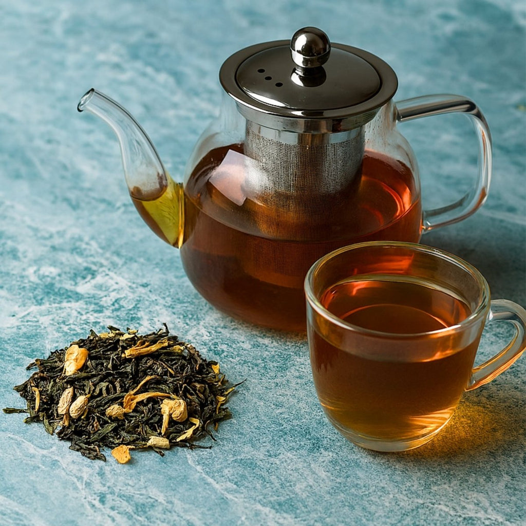 Jasmine & Mint Green Tea - Loose Leaf-3
