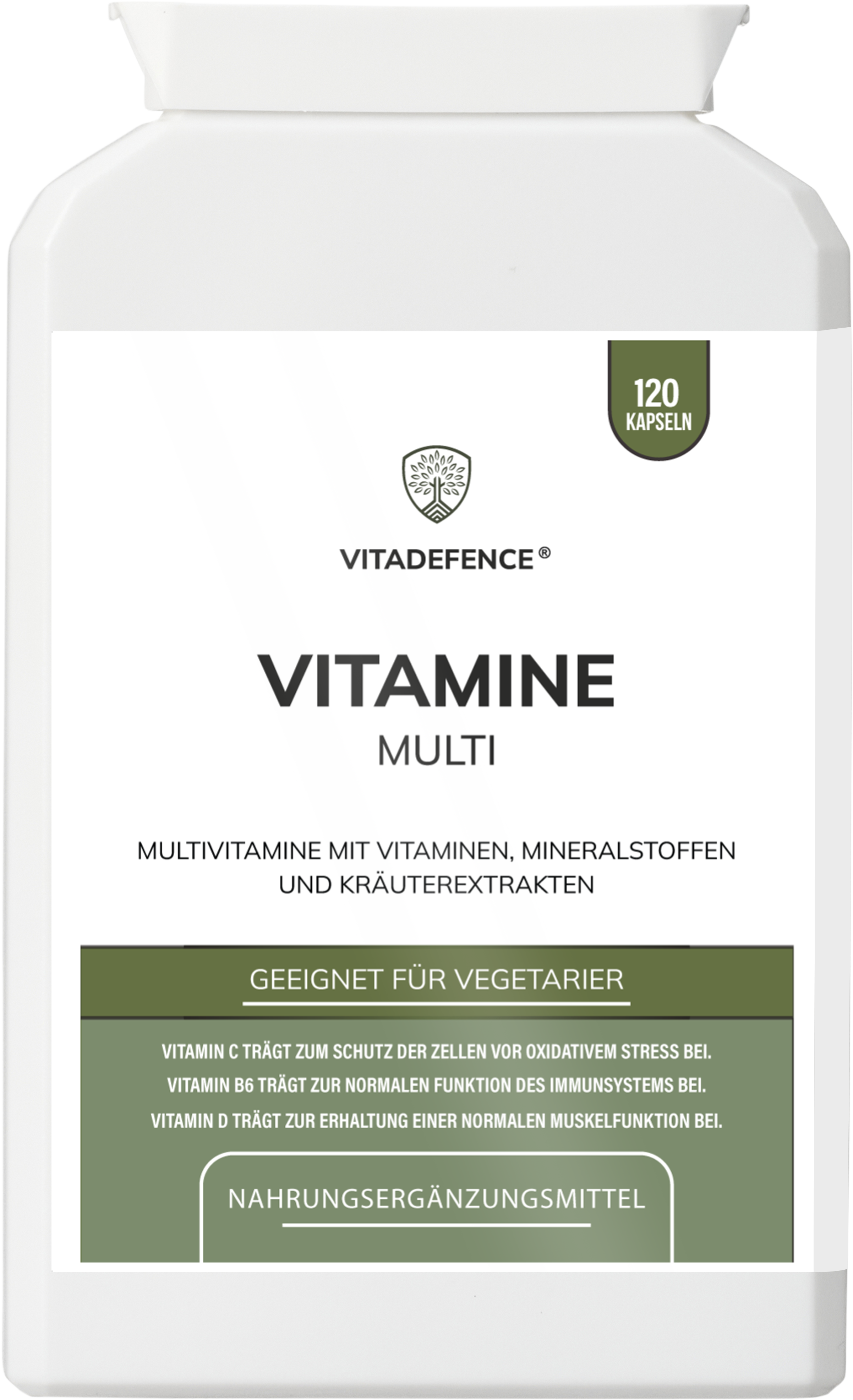 Vitamins Multi | With Botanicals, Minerals & Live Cultures – 120 Capsules-2