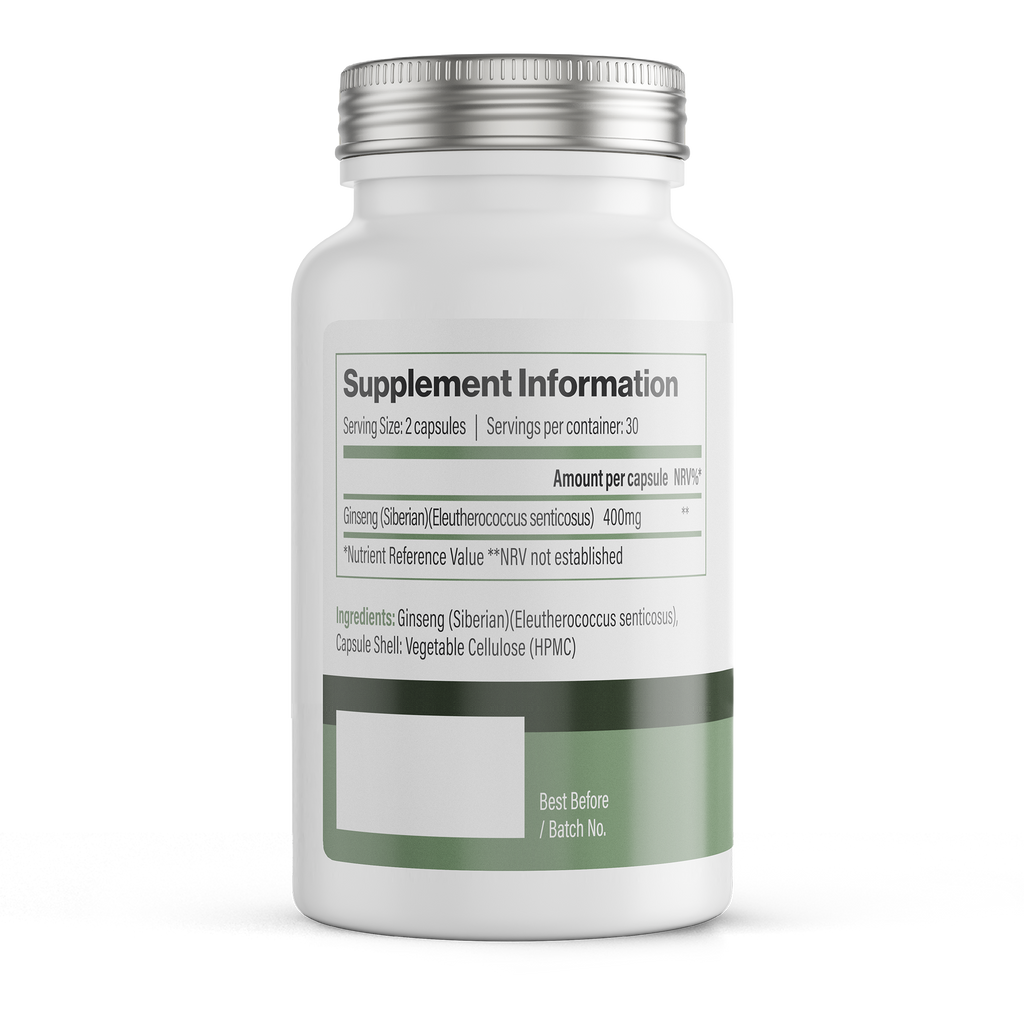 Siberian Ginseng | 400 mg Vegan Capsules – 60 Count-3
