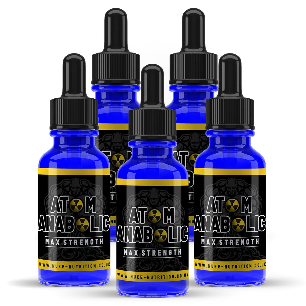Atom Anabolic Liquid Testosterone Booster Muscle Growth & Strength