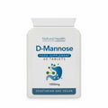 D-Mannose 1000mg Tablets | 60 Tablets | Pure D Mannose Supplement | Chewable | Vegan | 2 Month Supply | Made in the UK